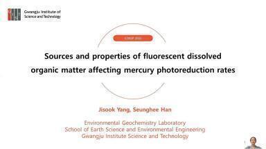 Sources and properties of fluorescent dissolved organic matter affecting mercury photoreduction rates